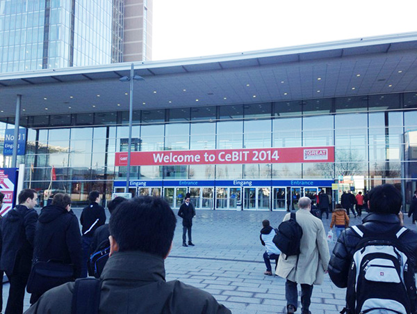 拓普龙精彩亮相德国汉诺威CeBIT 2014(图1)